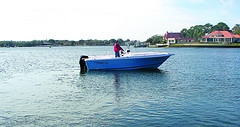 saltwater fishing boat